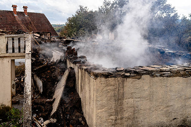 Professional Fire Damage Removal technician working in Kentucky, KY
